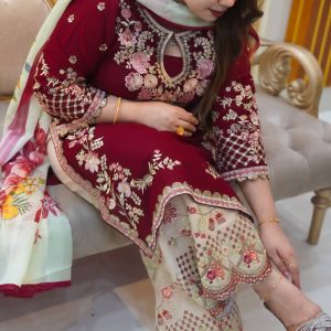 Red Wine Premium Dress